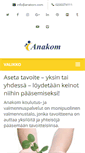 Mobile Screenshot of anakom.com